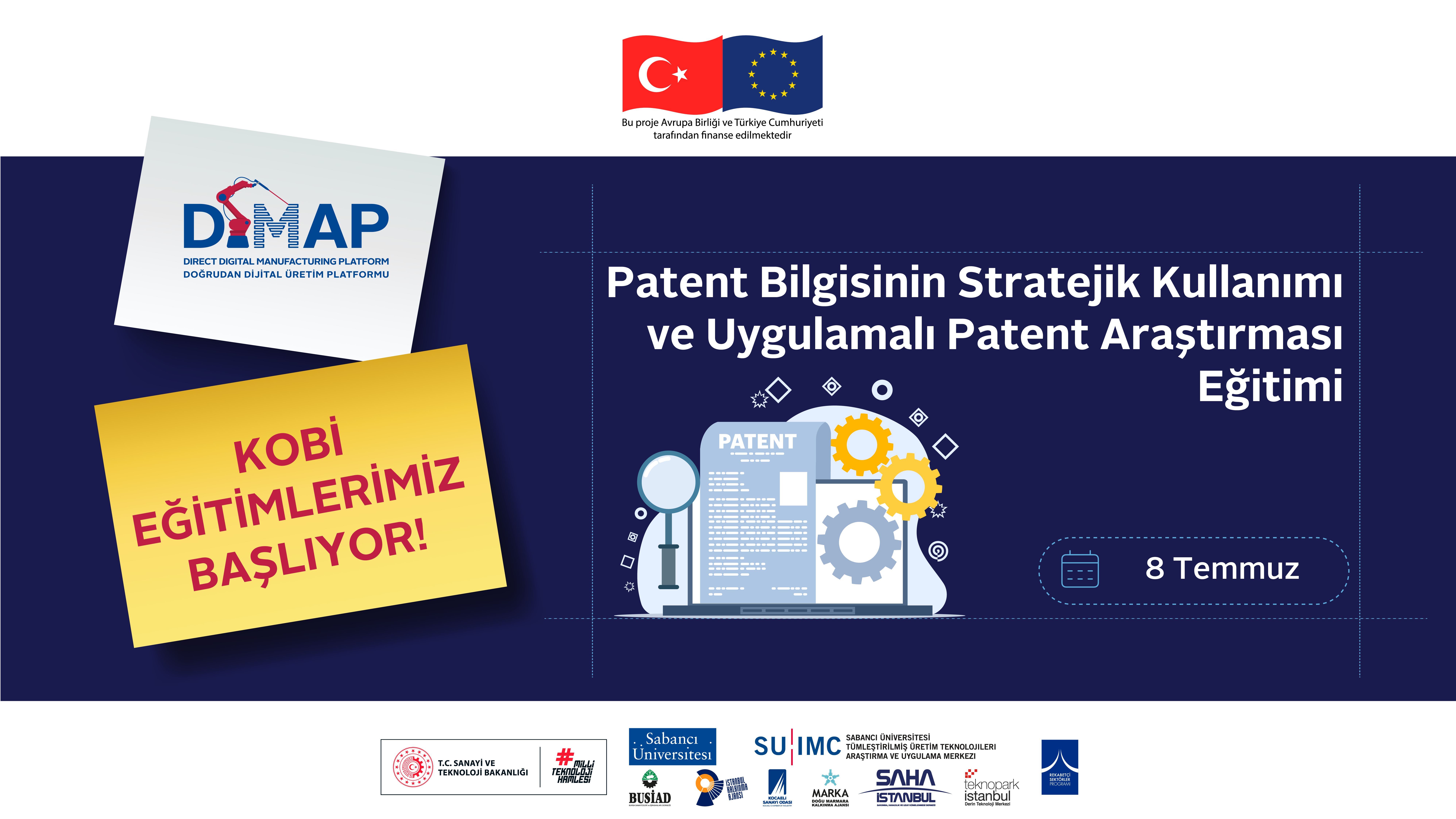 PATENT BİLGİSİNİN STRATEJİK KULLANIMI VE UYGULAMALI PATENT ARAŞTIRMASI EĞİTİMİ